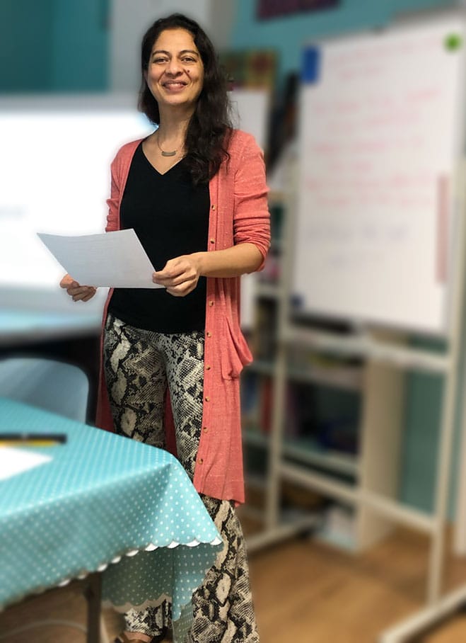 EFT trainer Falguni Mather