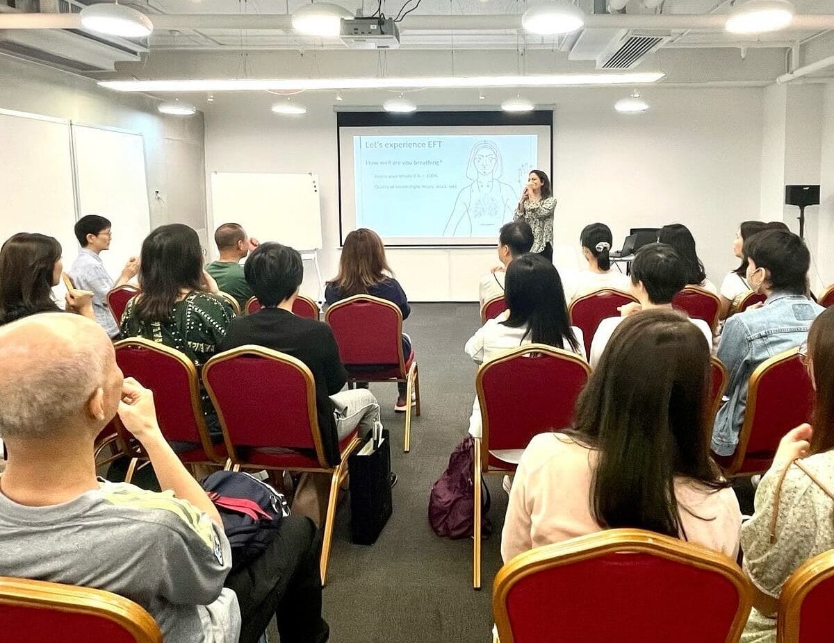 EFT workshop for professional therapists and social workers in Hong Kong 