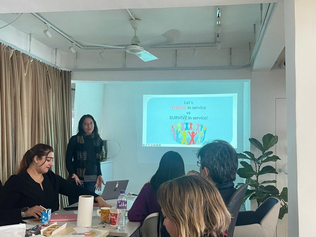 Workshop for the staff of the Centre for Refugees